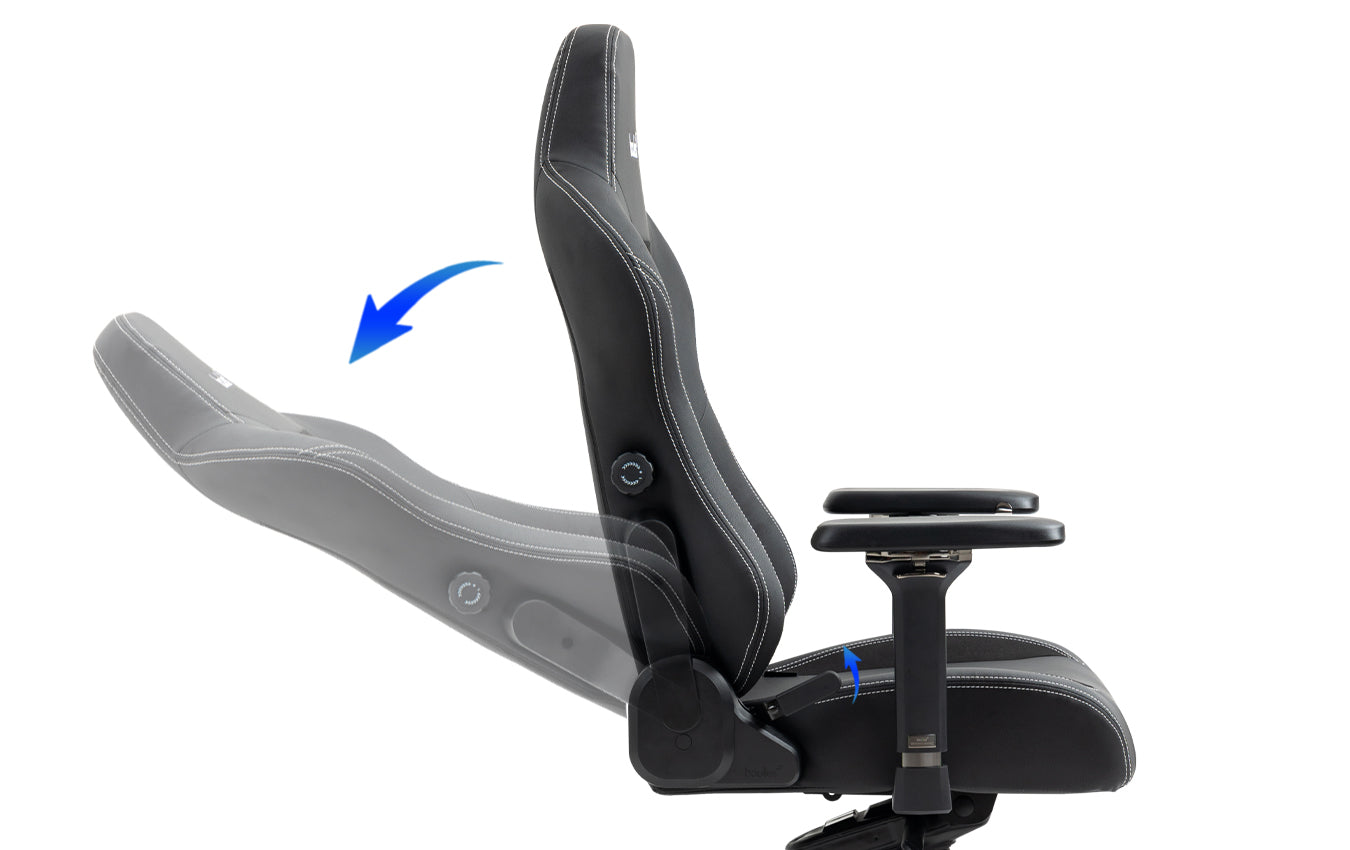 Boulies Gaming Chair Functions - Recline