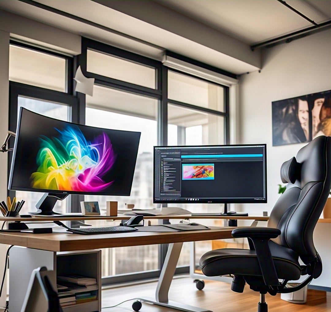 Curved vs. Flat Monitor: Which is Best for Your Workspace?